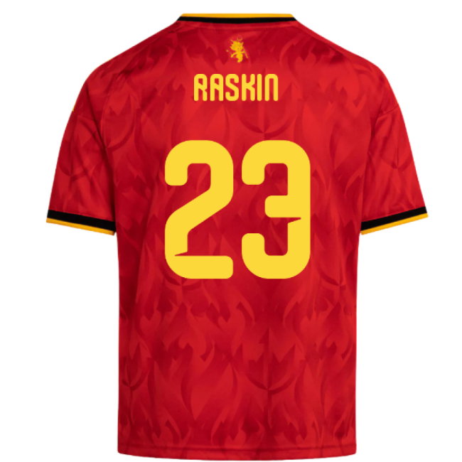 2026-2027 Belgium Home Mini Kit (Raskin 23)-SoccerKits Hub | Buy Soccer Jerseys Online